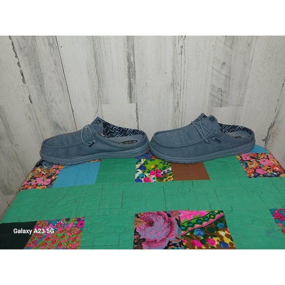 Hey Dude Men's Size 12 Slip On Blue - Picture 5 of 7